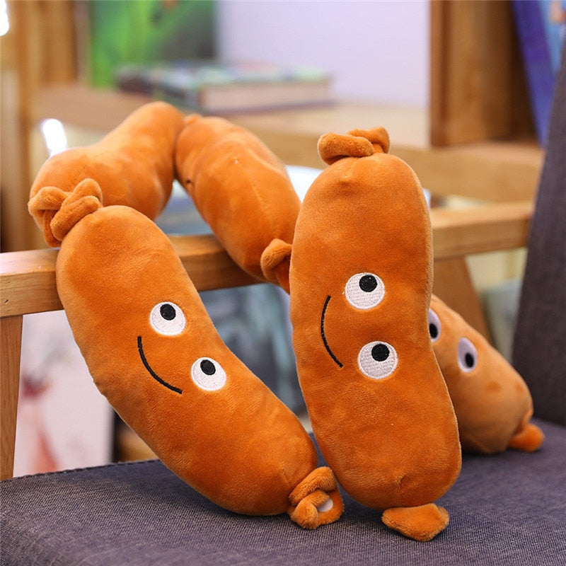 Plush cârnați - mai multe mărimi