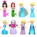 Figurine Prințese pentru Lego - 8 buc