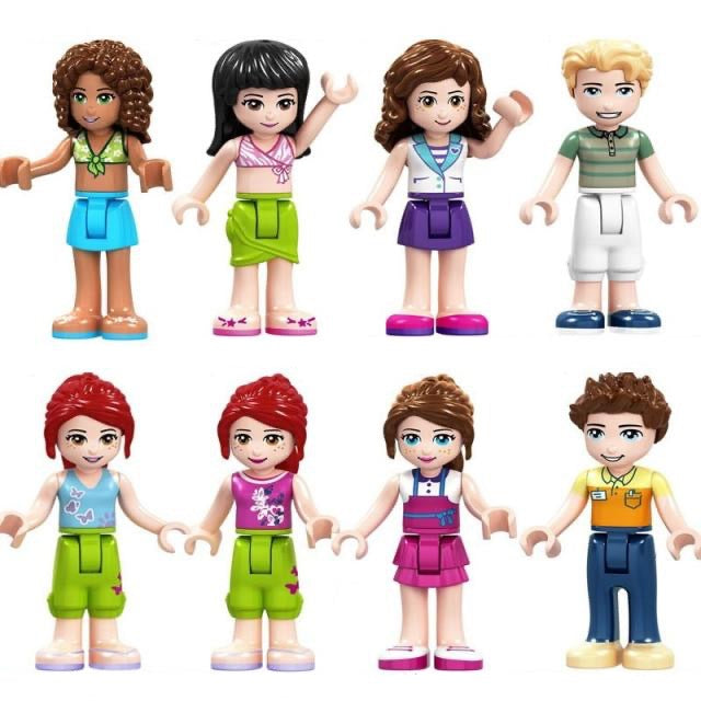 Figurine prieteni pentru Lego