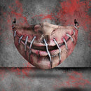 Mască cu gură înfricoșătoare - mai multe variante