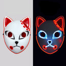 Mască de pisică cu LED-uri luminoase - mai multe variante