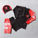 Costum de baie pentru băieți cu mânecă lungă Spiderman - mai multe culori