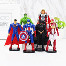 Figurine Marvel și DC Comics - Supereroi - 6 buc
