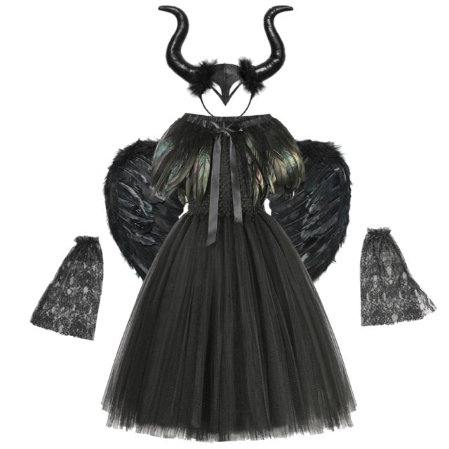 Rochie pentru copii Maleficent