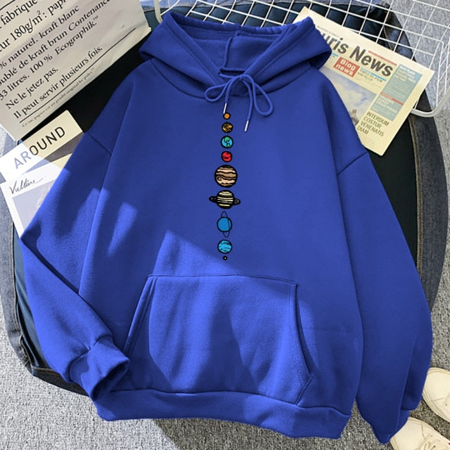 Sweatshirt sistem solar - mai multe culori