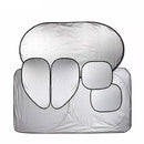 Ecran de soare și îngheț pentru mașină - 6buc