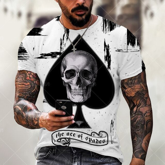 Tricou pentru bărbați Skull - mai multe variante