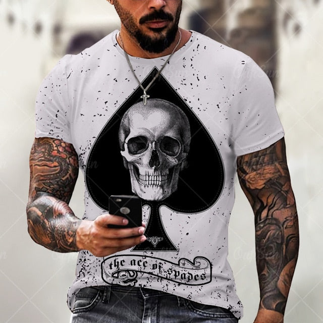 Tricou pentru bărbați Skull - mai multe variante