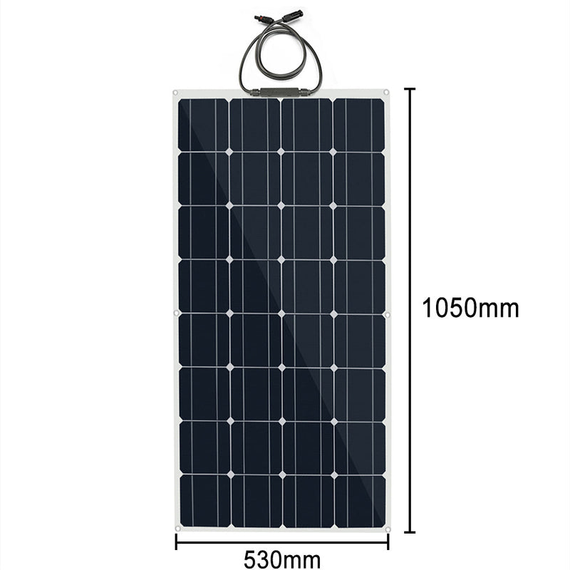Panou solar flexibil și instrumente - mai multe variante