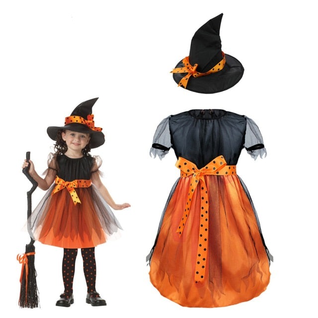 Rochie de vrăjitoare de Halloween - mai multe variante