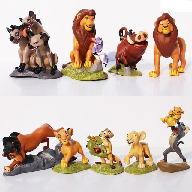 Figurine Regele Leu - 9 buc
