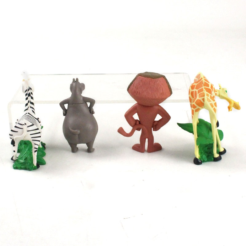 Figurine Madagascar - 4 buc