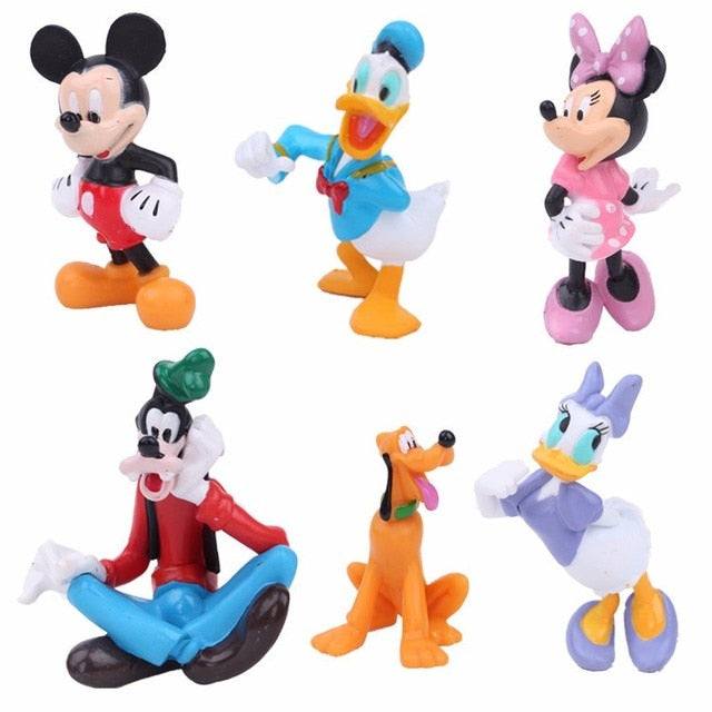 Figurine Mickey Mouse - 6 buc