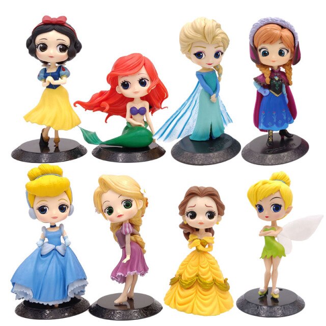 Figurine Prințese - 8 buc