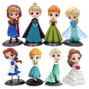 Figurine Prințese - 8 buc