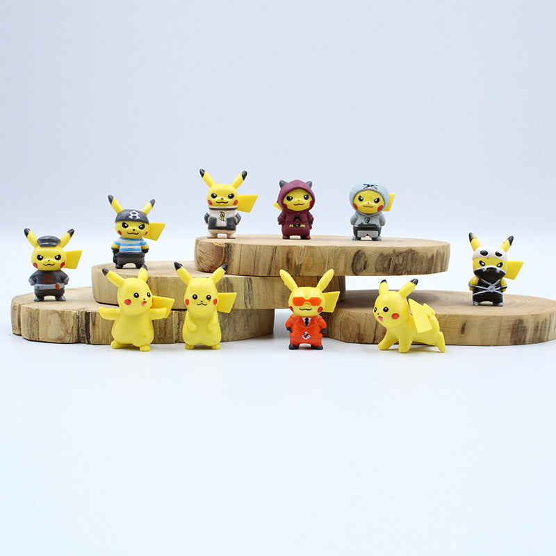 Figurine Pokemon - Pikachu - 10 buc