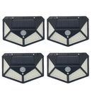 În aer liber cu LED-uri de iluminat solar - mai multe variante