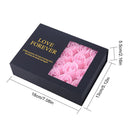 Cutie de cadou pentru bijuterii cu trandafiri de săpun - mai multe variante