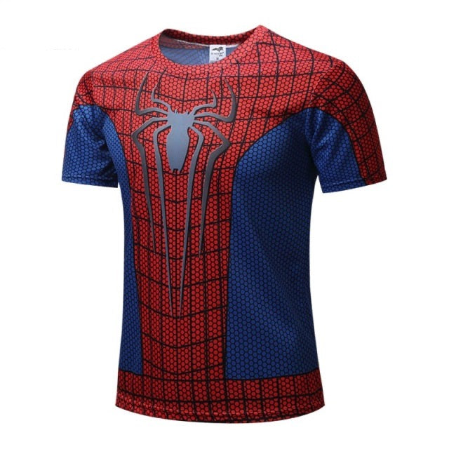 Tricou pentru bărbați cu imprimeu peste tot Spiderman