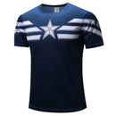 Tricou pentru bărbați cu imprimeu peste tot Captain America