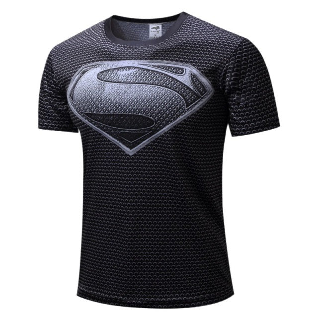 Tricou pentru bărbați cu imprimeu peste tot Superman