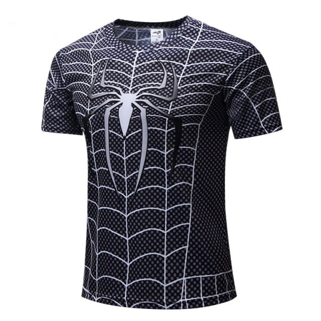 Tricou pentru bărbați cu imprimeu peste tot Spiderman