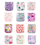 Scutece pentru fetițe 12 buc - mai multe variante