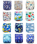 Scutece pentru băieți 12 buc - mai multe variante