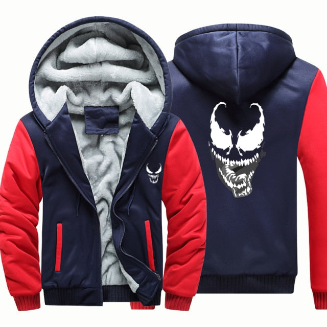Jachetă pentru bărbați cu blană Venom - mai multe culori