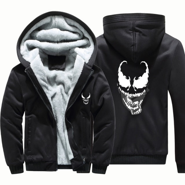 Jachetă pentru bărbați cu blană Venom - mai multe culori