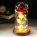 Trandafir artificial cu LED-uri - mai multe culori