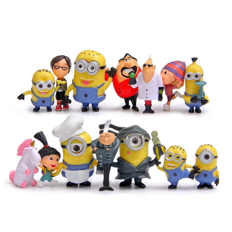 Figurine Minions - 14 buc