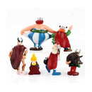 Figurine Asterix și Obelix - 6 buc
