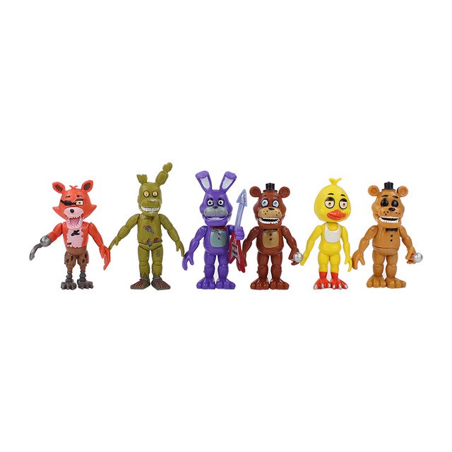 Figurine Five Nights at Freddy's - 6 buc