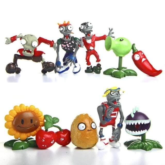 Figurine Plants vs Zombies - 10 buc