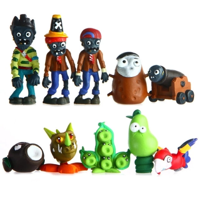 Figurine Plants vs Zombies - 10 buc