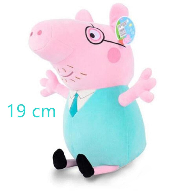 Plush Purcelușul tată - Peppa Pig