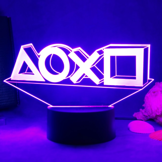 Lampă cu iluzie 3D - AOXO - mai multe variante