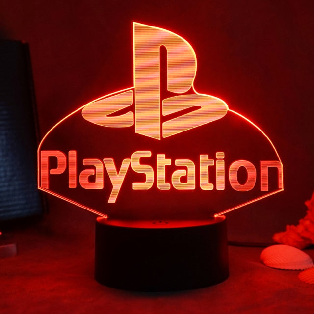 Lampă cu iluzie 3D - PlayStation - mai multe variante