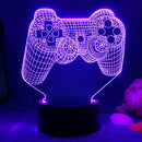 Lampă cu iluzie 3D - controler PS3