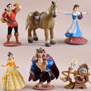 Figurine Beauty and the Beast - 6 buc