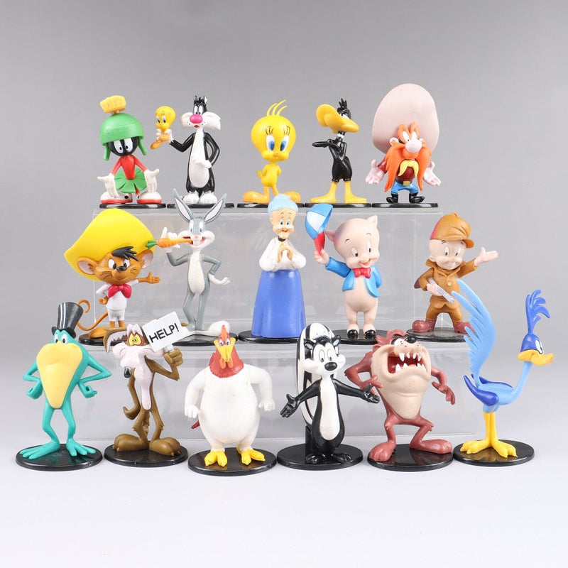 Figurine Looney Tunes - 16 buc