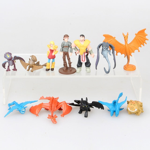 Figurine How To Train Your Dragon - 12 buc