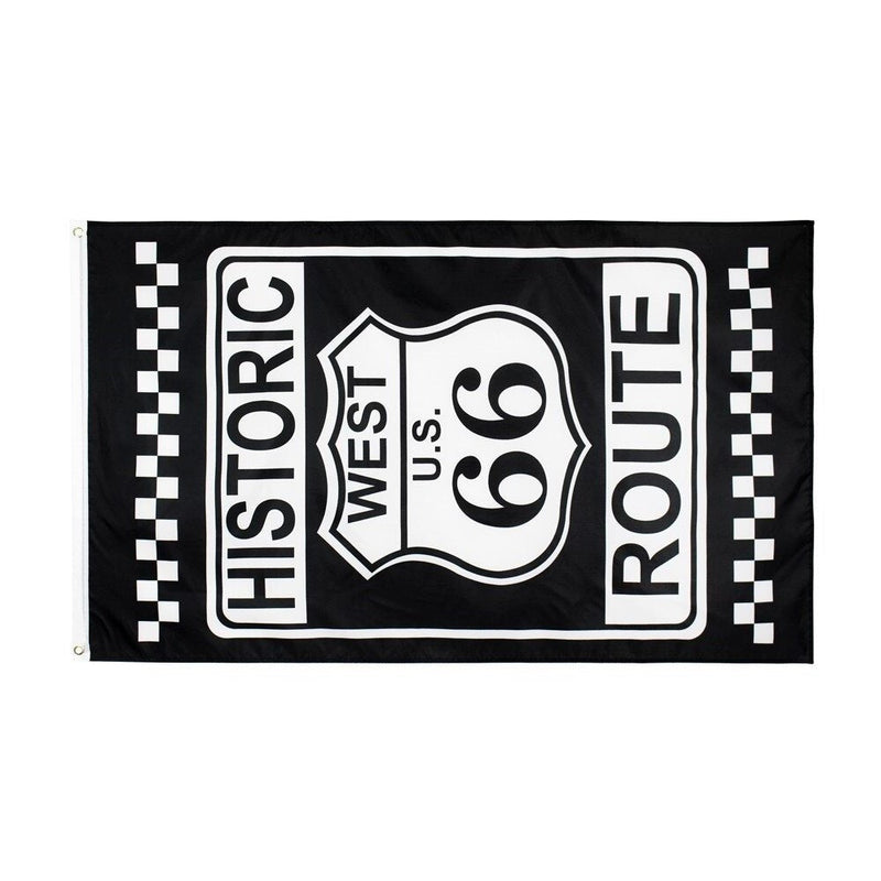 Route 66 steag de motociclete