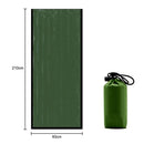 Sac de dormit termic de urgență - mai multe variante