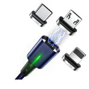 Încărcător magnetic 3in1 - mai multe culori