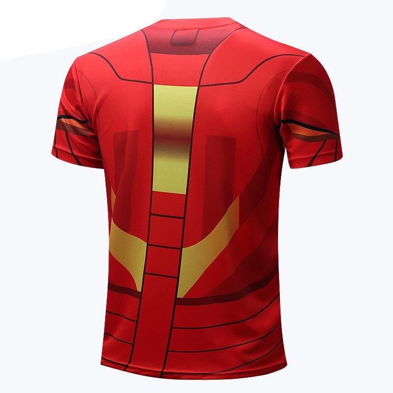 Tricou pentru bărbați cu imprimeu peste tot Iron Man