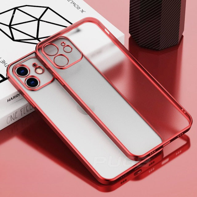 Capac transparent din silicon pentru iPhone 11 Pro - mai multe culori