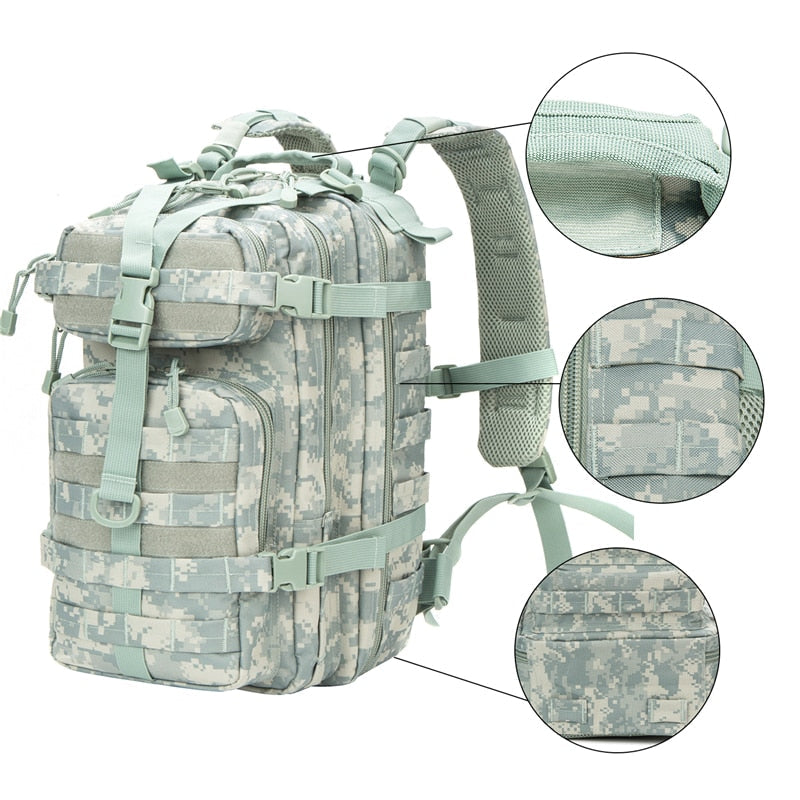 Rucsac militar de 30 l - ACU camuflaj