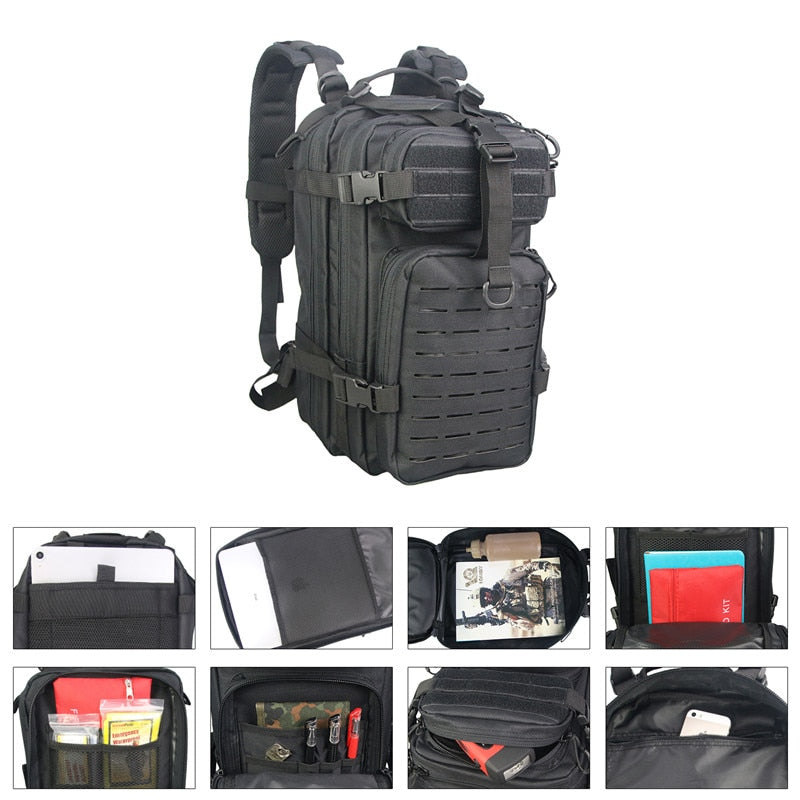 Rucsac tactic gri de 30 l